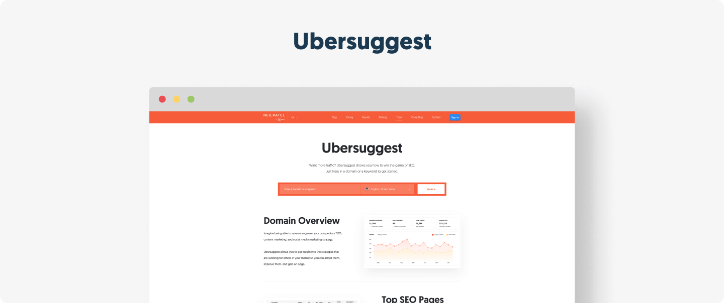 Ubersuggest