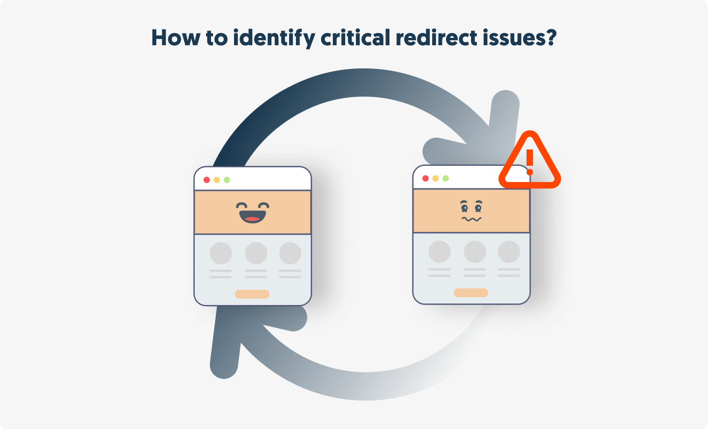 How to identify critical redirect issues?